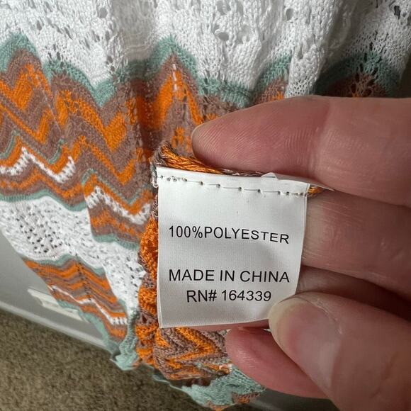 NWT Petal & Pup Nova Skirt Maxi Crochet Knit Size 8 Travel Beach Vacation Resort - Picture 9 of 10